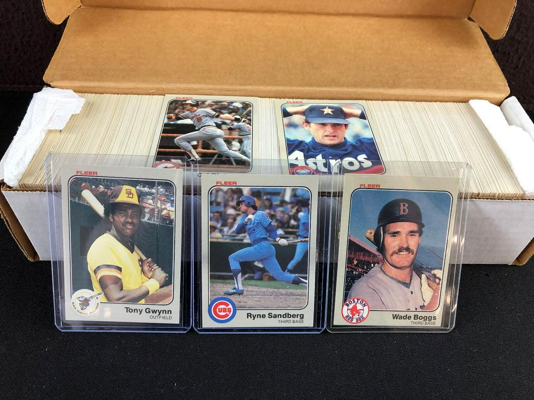 1983 Fleer Baseball Set - Tony Gwynn, Ryne Sandberg, (1 of 3)