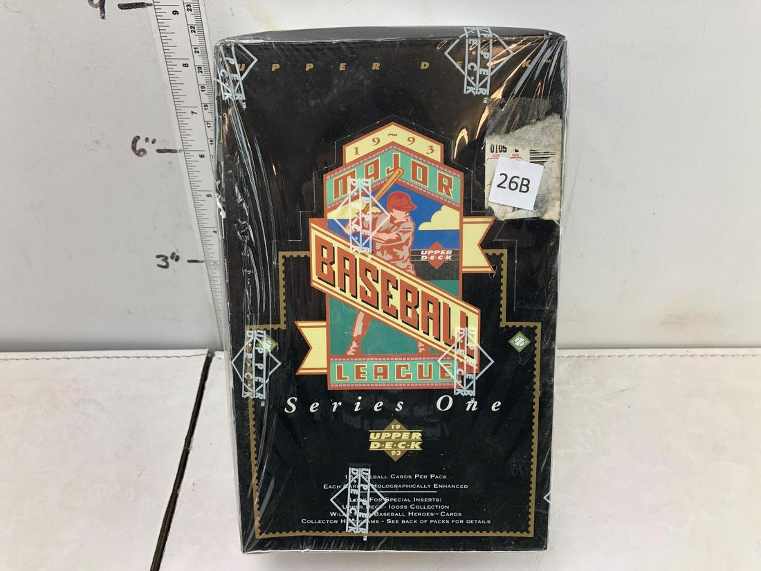 1993 Upper Deck Baseball Series 1 Unopened Box (1 of 2)