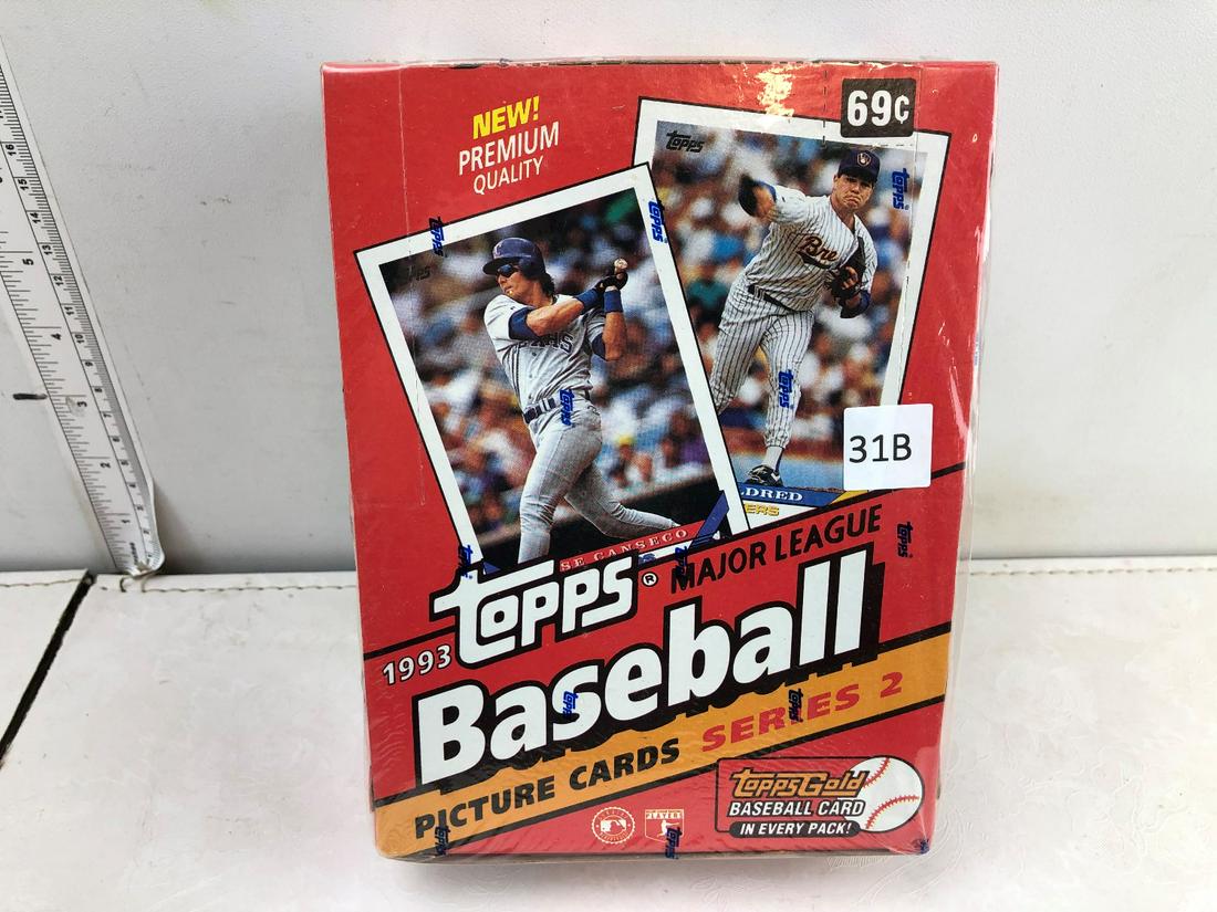 1993 Topps Baseball Series 2 Unopened Box (1 of 2)