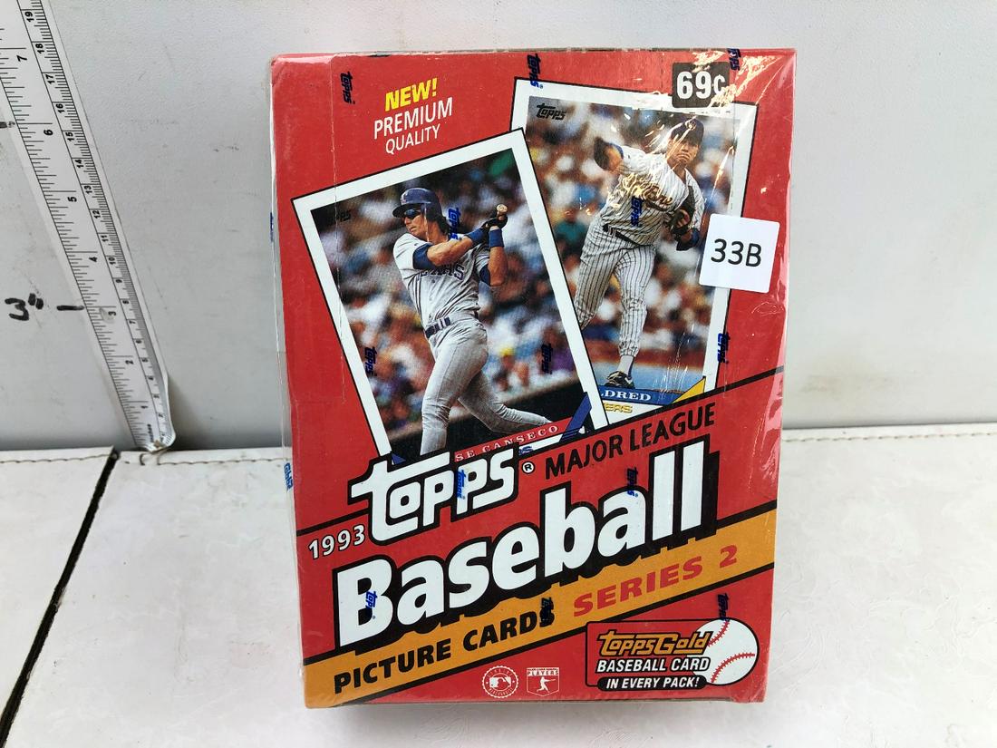 1993 Topps Baseball Series 2 Unopened Box (1 of 2)