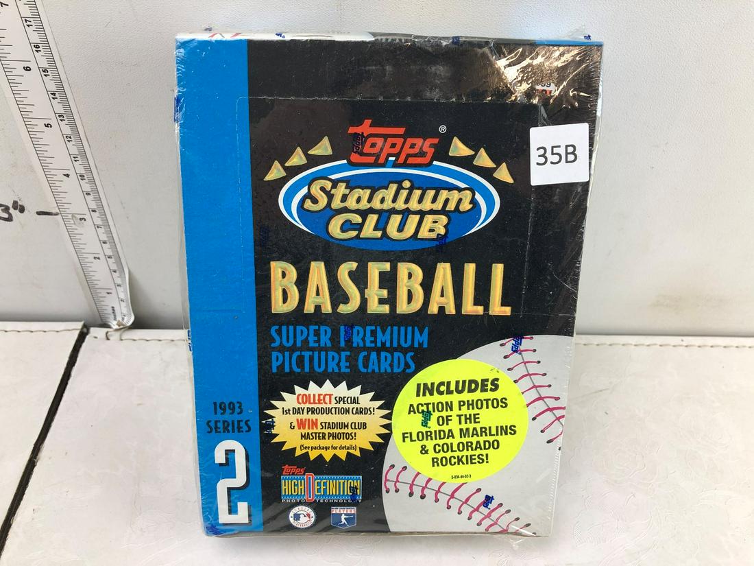 1993 Stadium Club Baseball Series 2 Unopened Box (1 of 2)