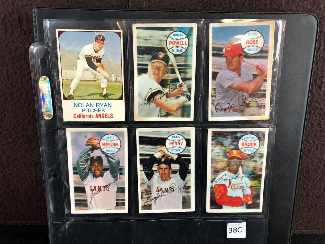 1975 Hostess & 1974 Kelloggs Baseball Lot of 6 - Nolan (1 of 4)