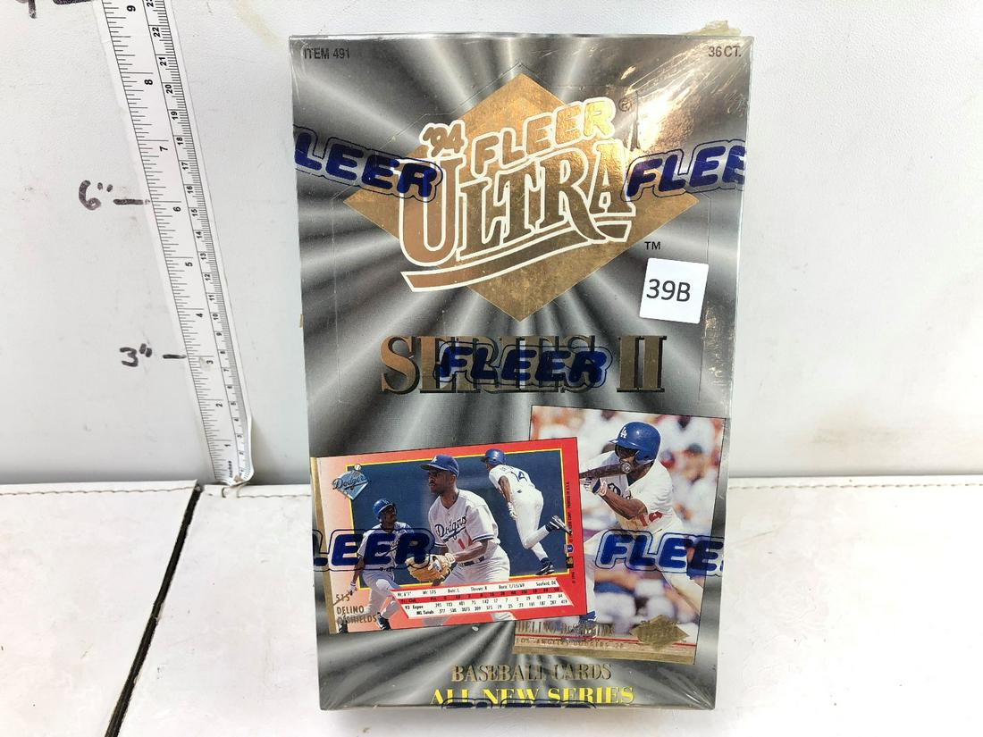 1994 Fleer Ultra Baseball Series 2 Unopened Box (1 of 2)