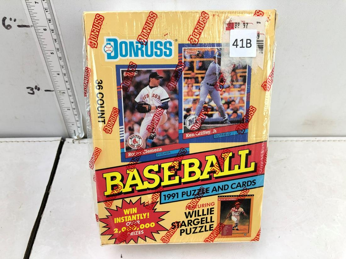 1991 Donruss Baseball Unopened Box (1 of 2)