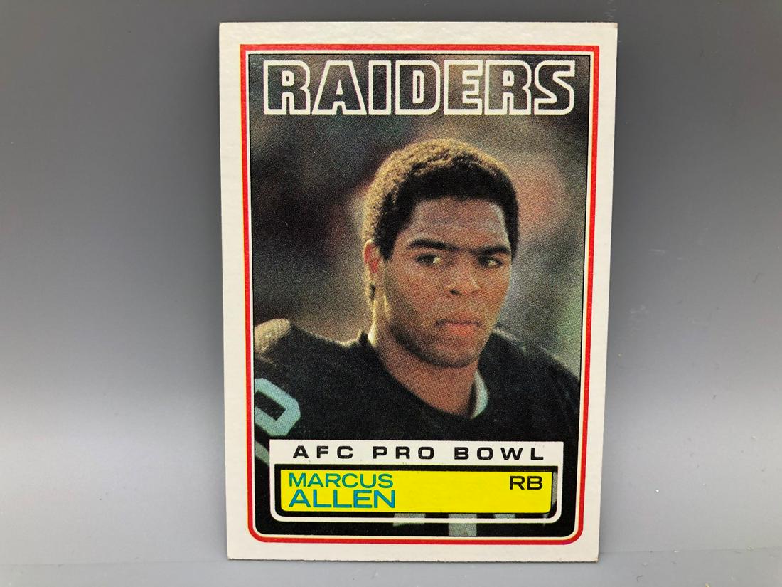 1983 Topps Marcus Allen #294 RC (1 of 2)