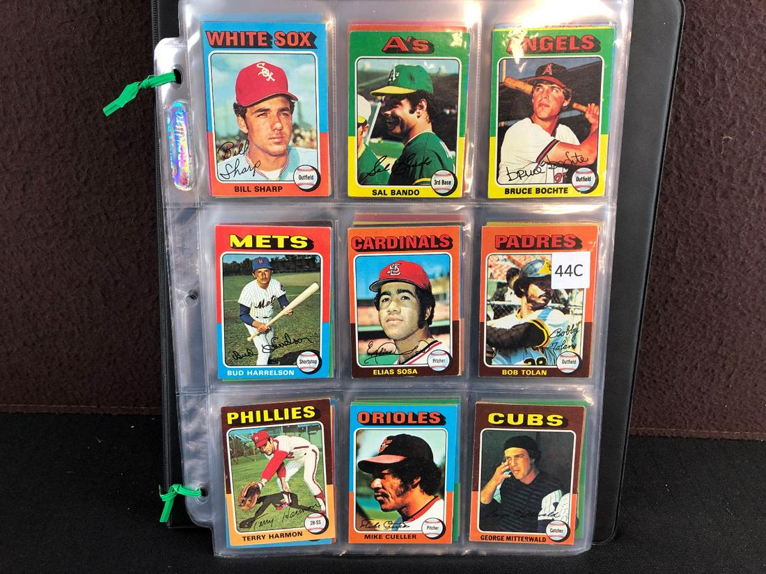 1975 Topps Mini Baseball Lot of 81 Cards (1 of 9)
