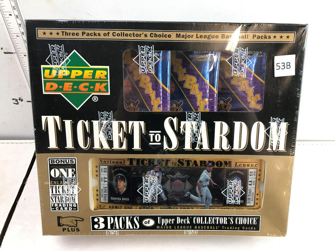 1997 Upper Deck Collectors Choice Baseball Unopened Box (1 of 2)