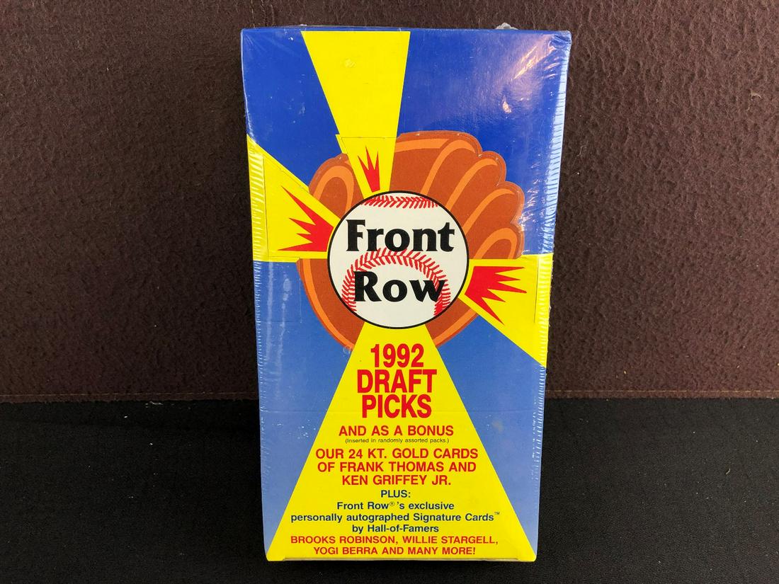 1992 Front Row Draft Picks Unopened Wax Box - Derek (1 of 2)