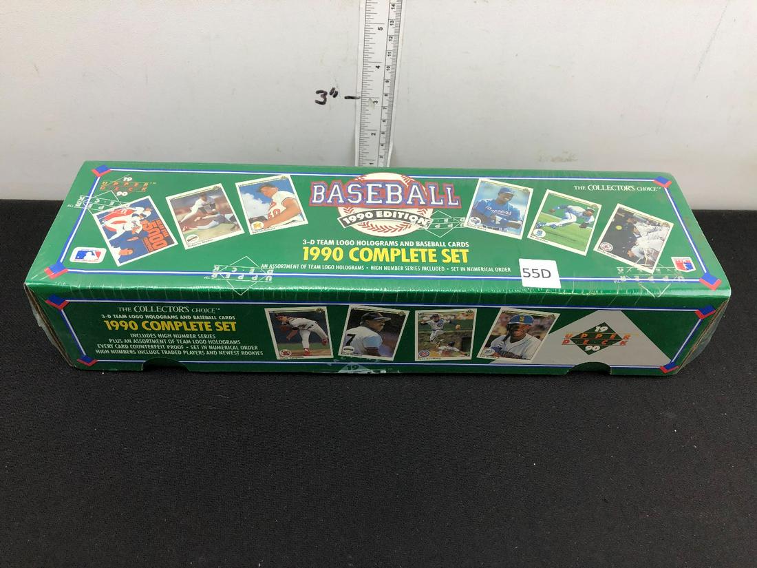 1990 Upper Deck Baseball Complete Factory Set - Frank (1 of 1)