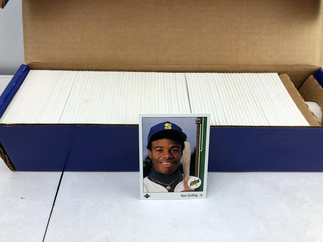 1989 Upper Deck Baseball Complete Set - Ken Griffey Jr (1 of 3)