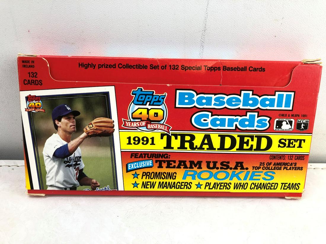 1991 Topps Traded Baseball Complete Set - Ivan (1 of 2)