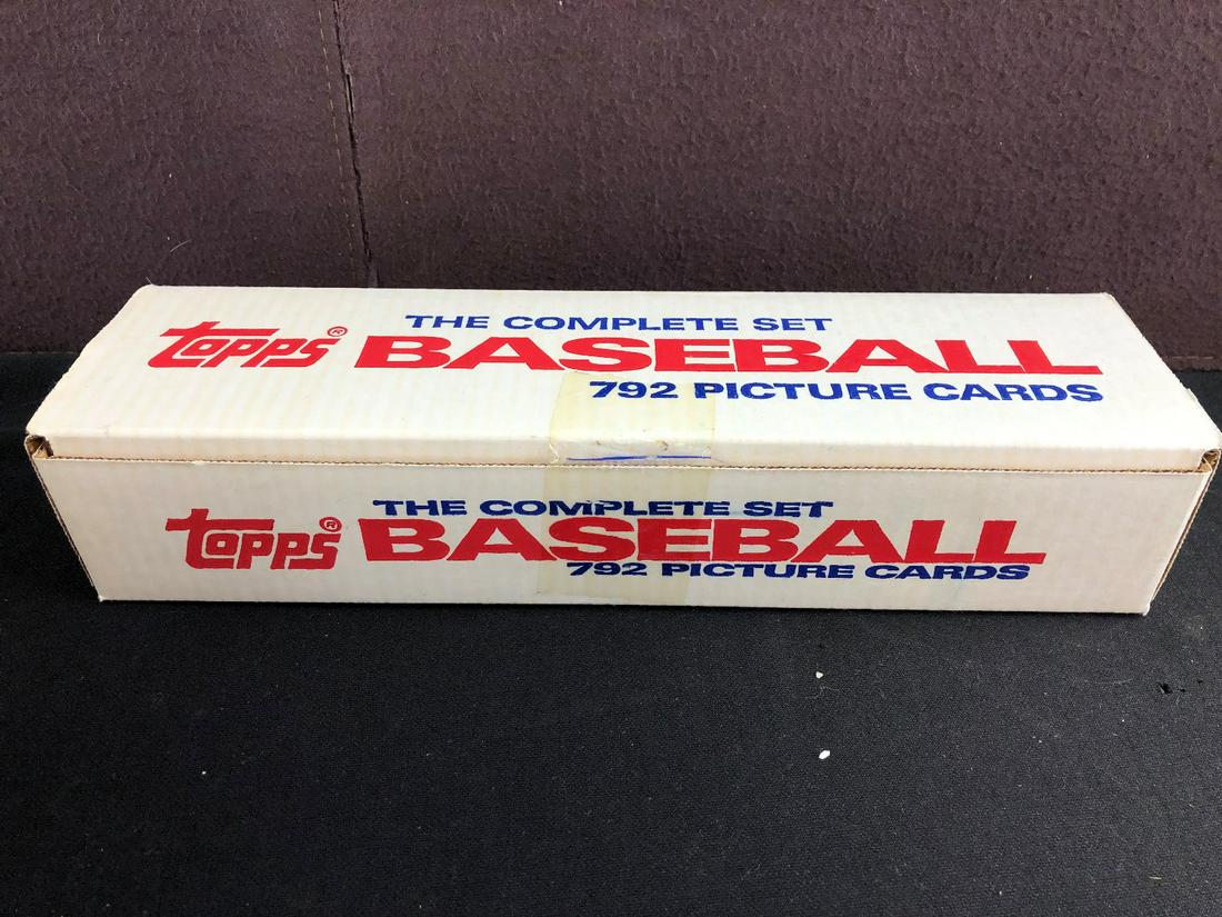 1987 Topps Baseball Complete Factory Set - Barry Bonds, (1 of 2)