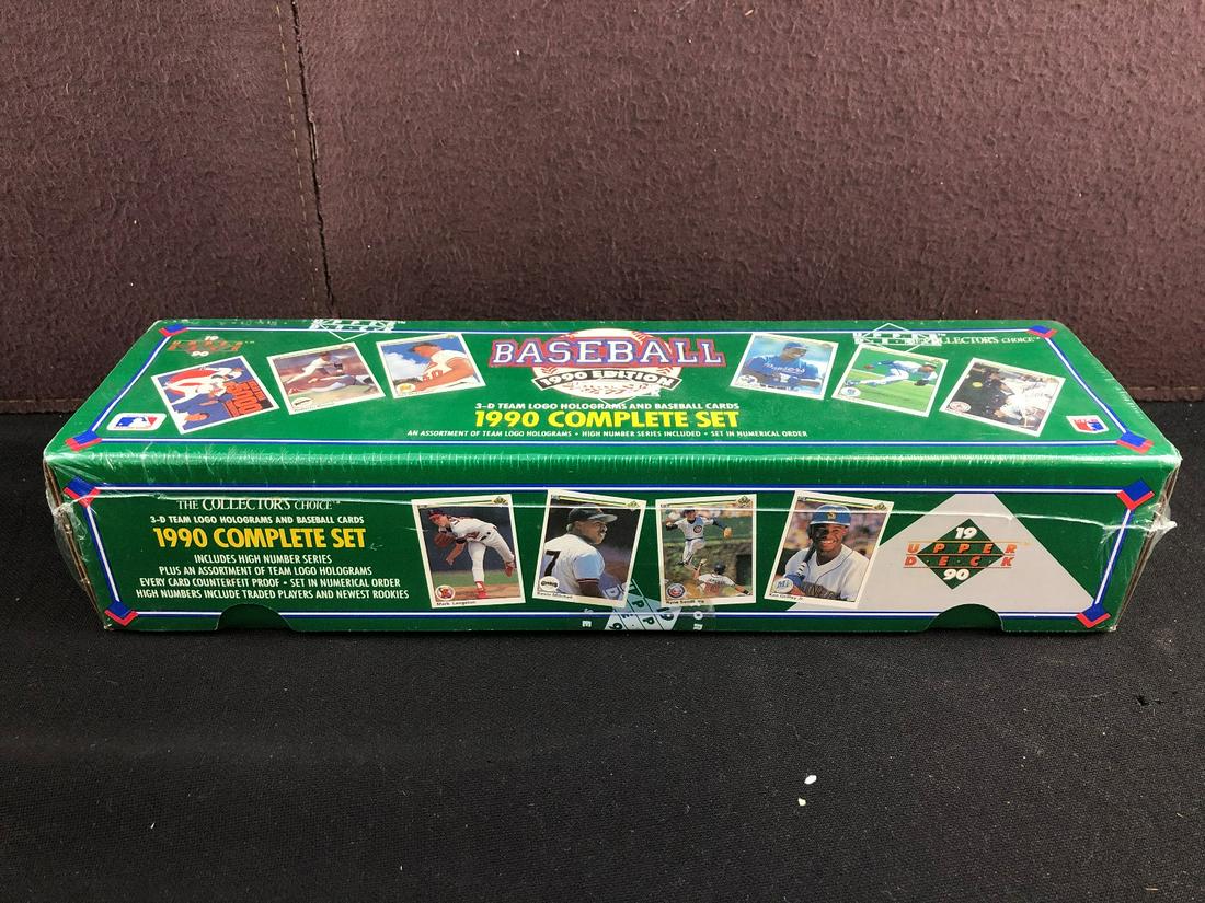 1990 Upper Deck Baseball Complete Factory Set (1 of 1)