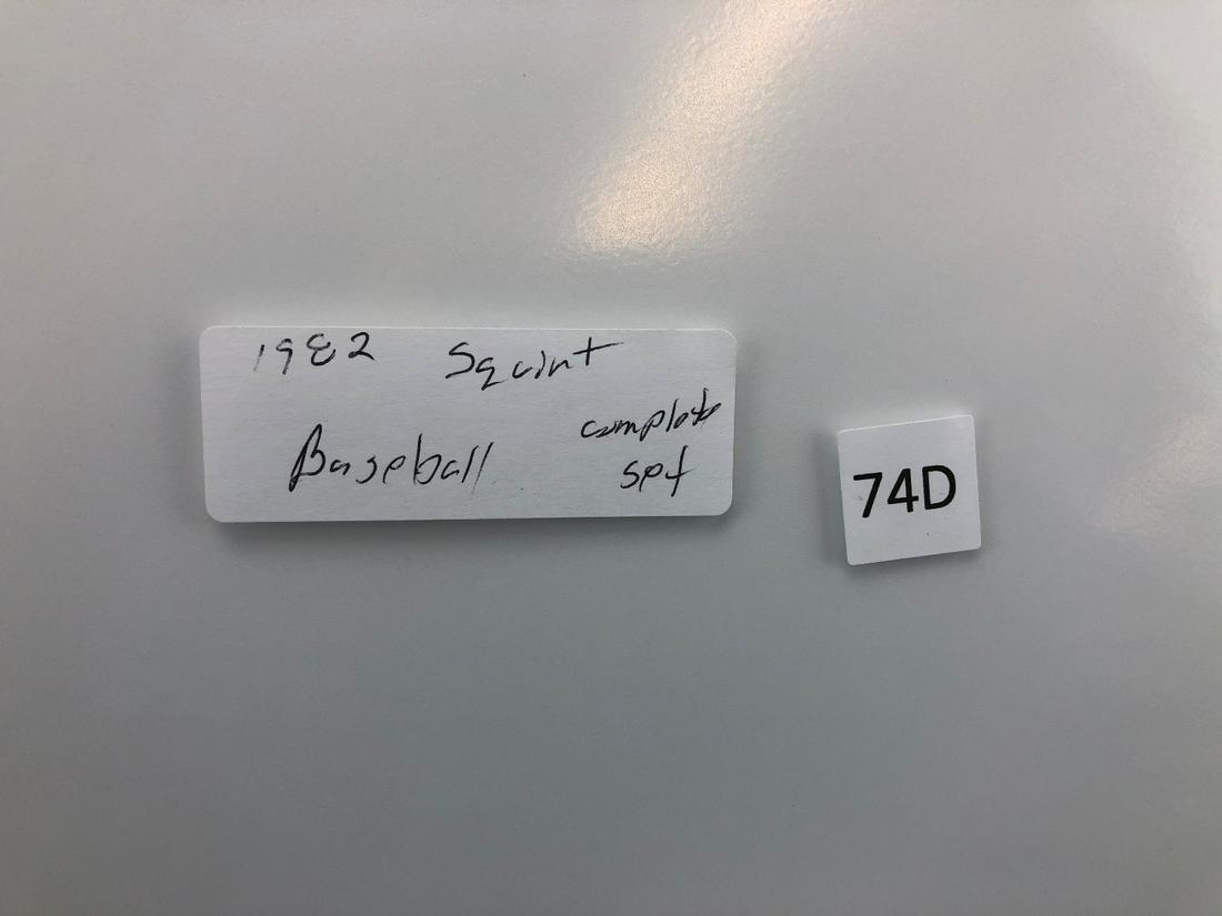 1982 Topps Squirt Complete 22 Card Set - Individual (1 of 6)