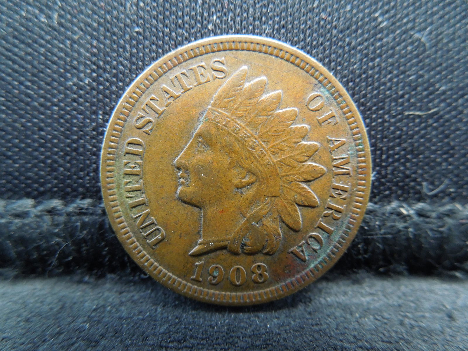 1908 Indian Cent Higher Grade (1 of 2)