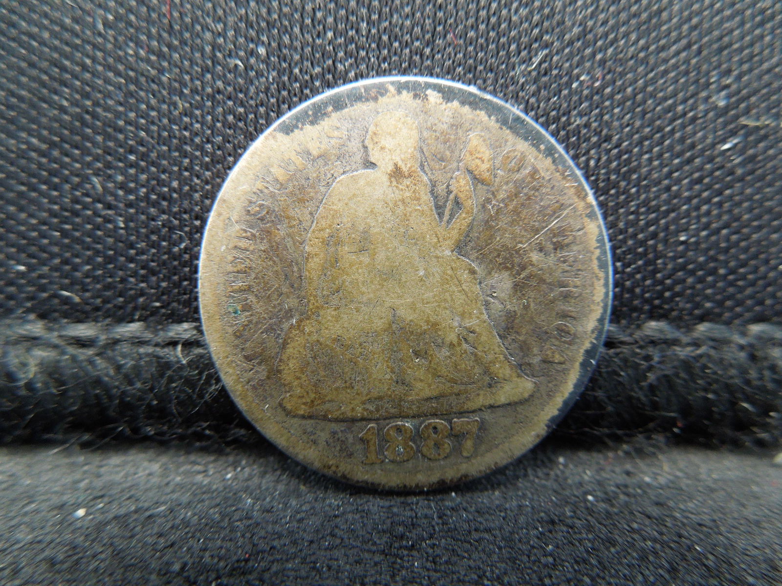 1887 Seated Dime (1 of 2)