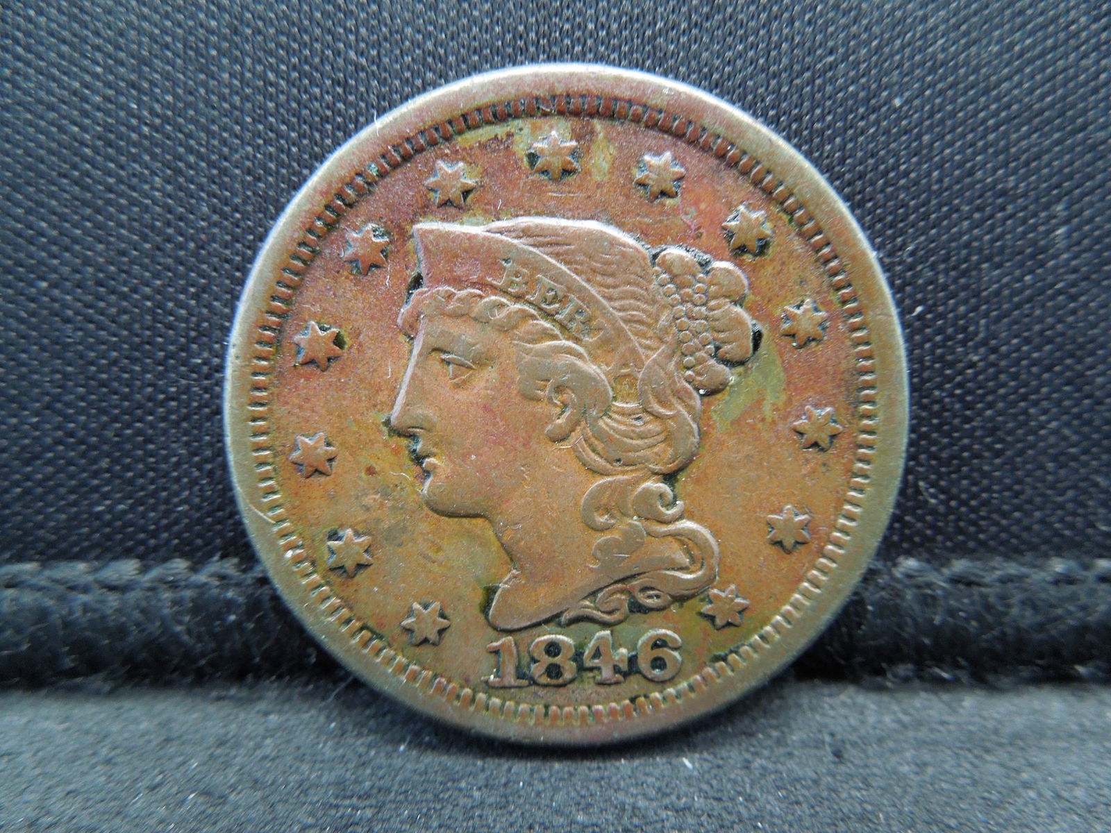 1846 Large Cent Great Details (1 of 2)