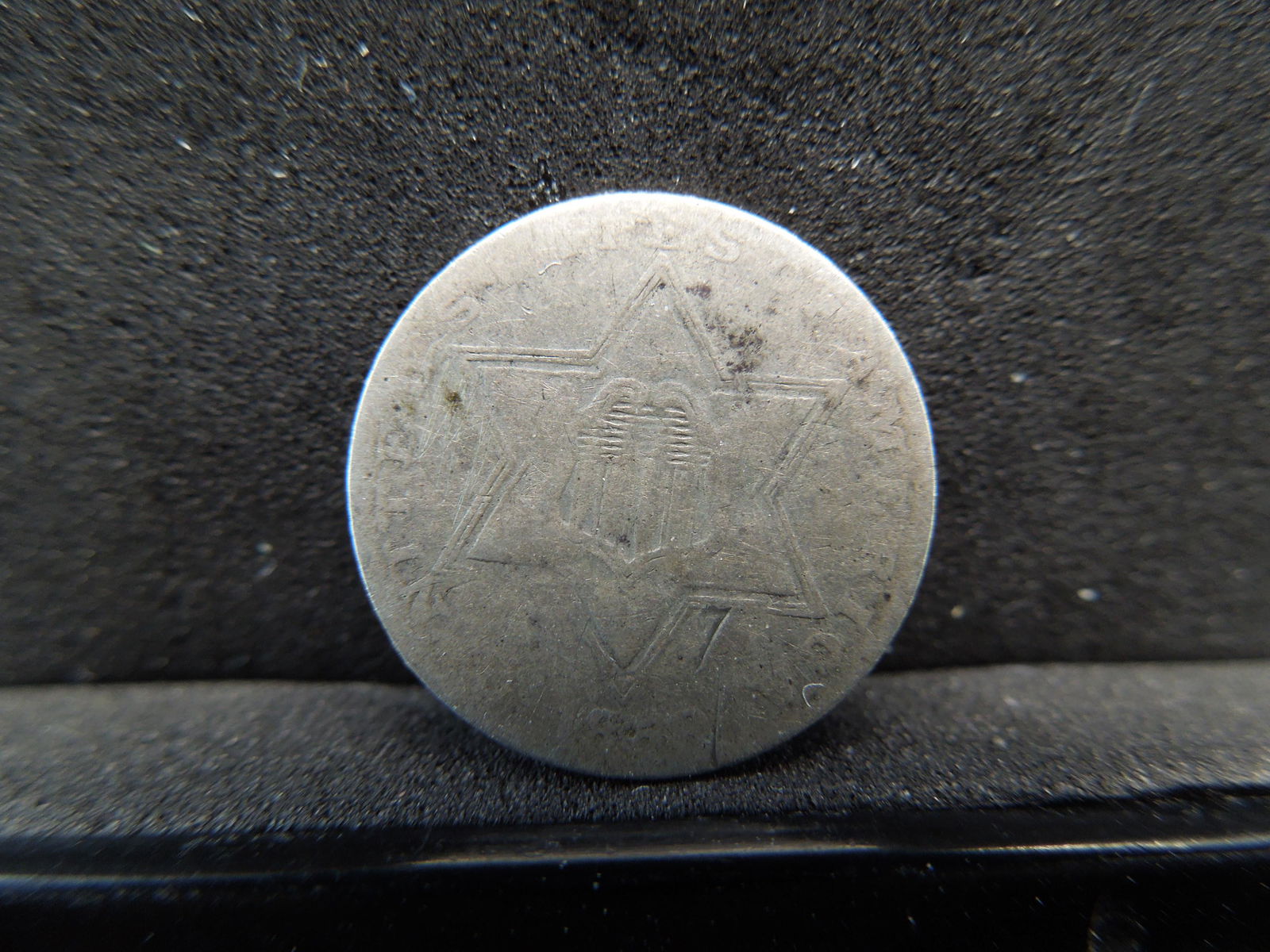 1858 Three Cent Silver (1 of 2)