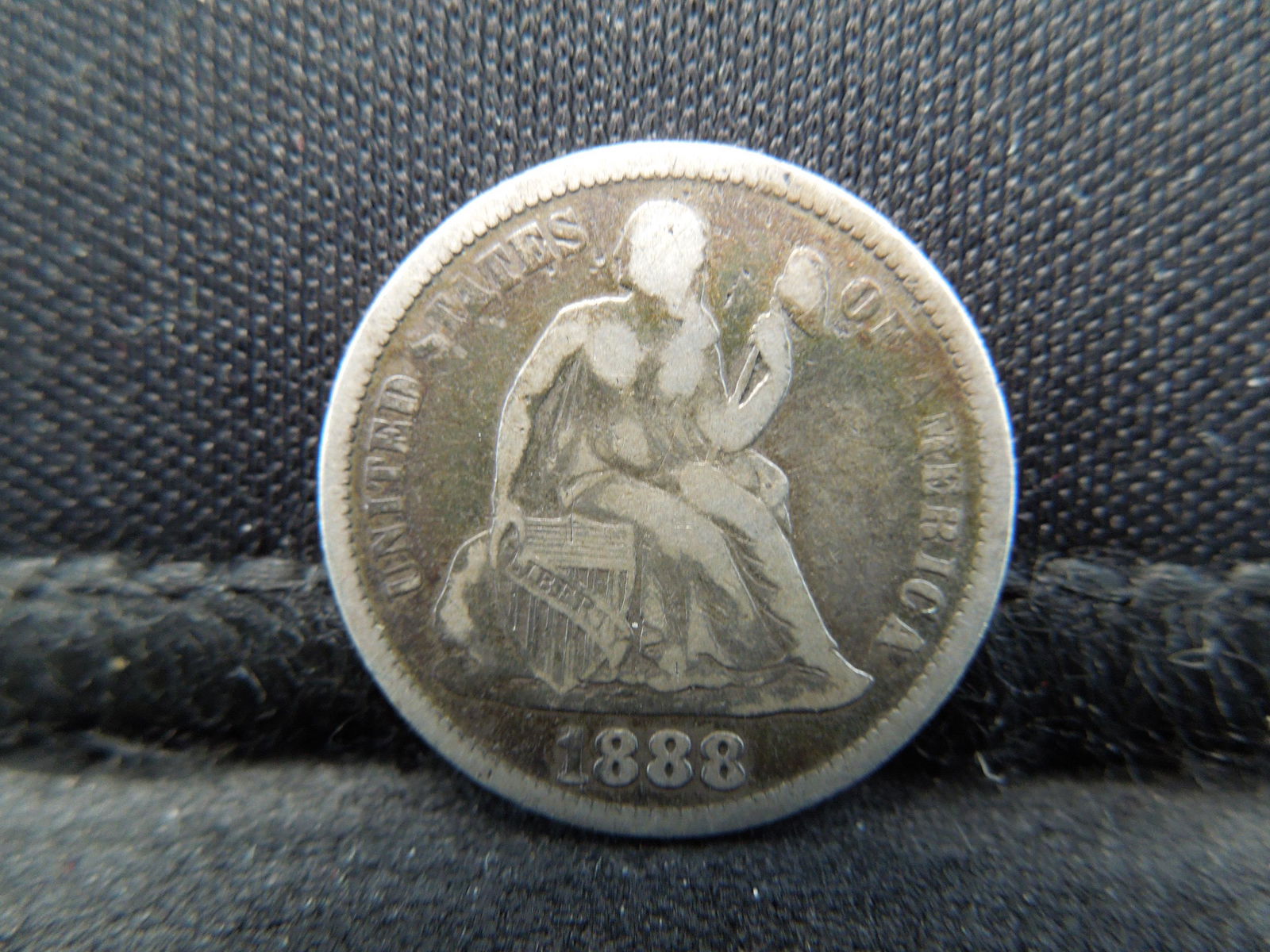1888 Seated Dime (1 of 2)