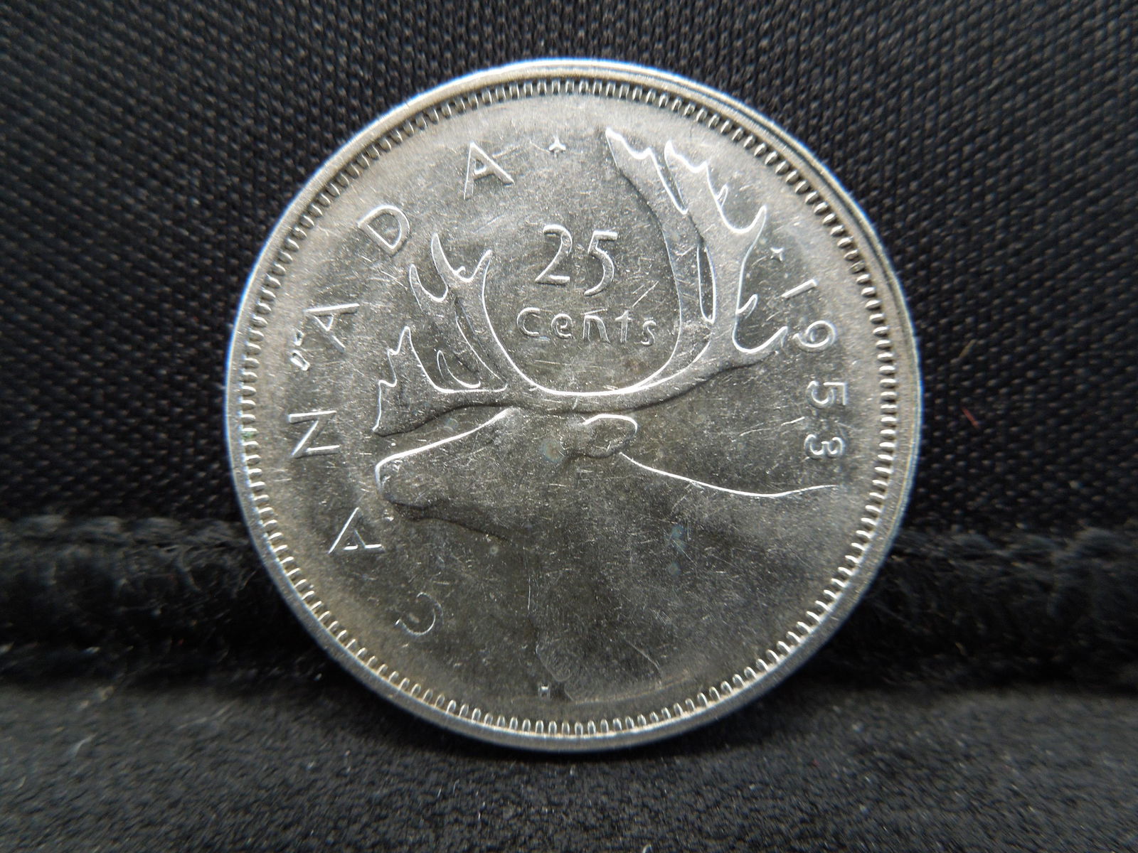 Higher Grade 1953 Silver Canada Quarter (1 of 2)