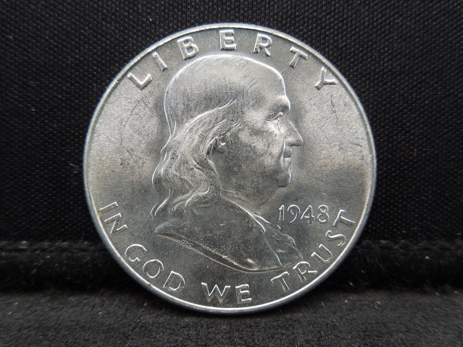 1948 Franklin Silver Half Dollar (1 of 2)