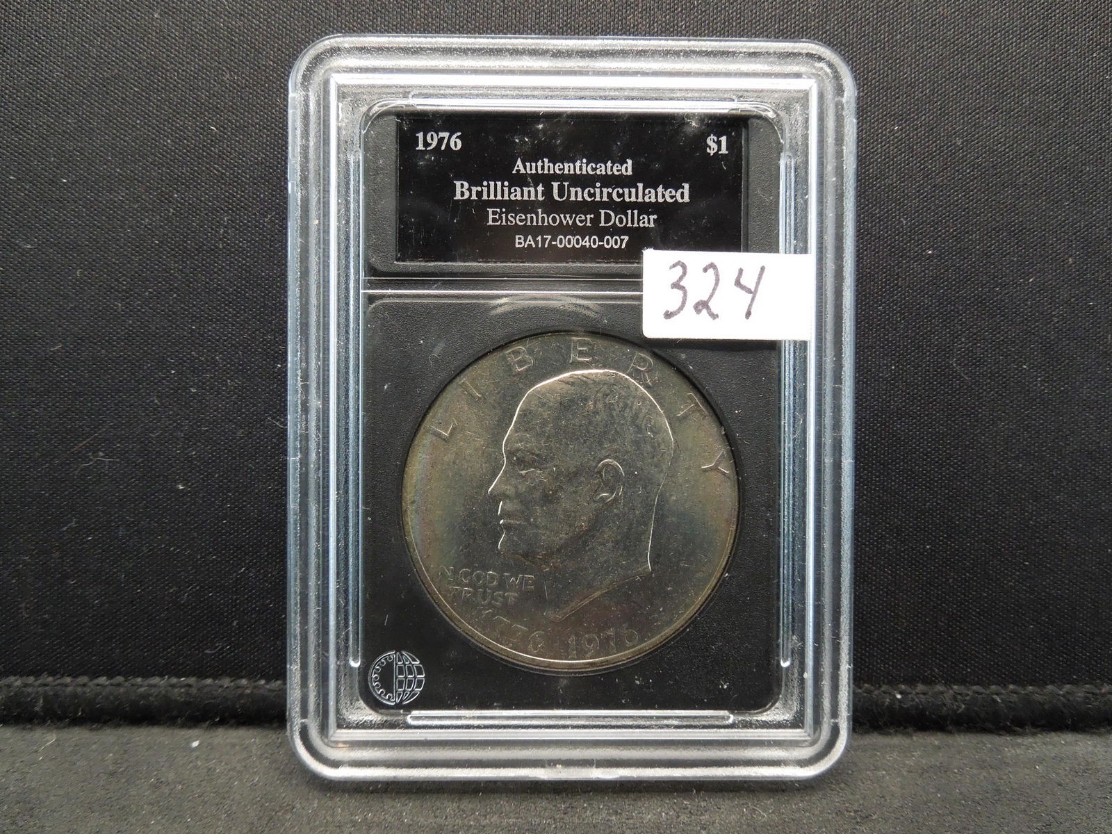 1976 Eisenhower Clad Dollar - BU (1 of 4)