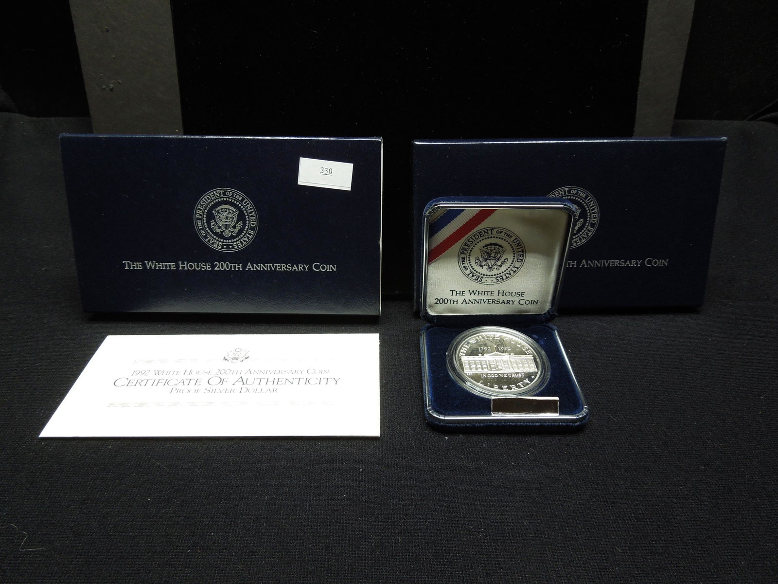 1992 White House Proof Silver Dollar w/ Original (1 of 4)