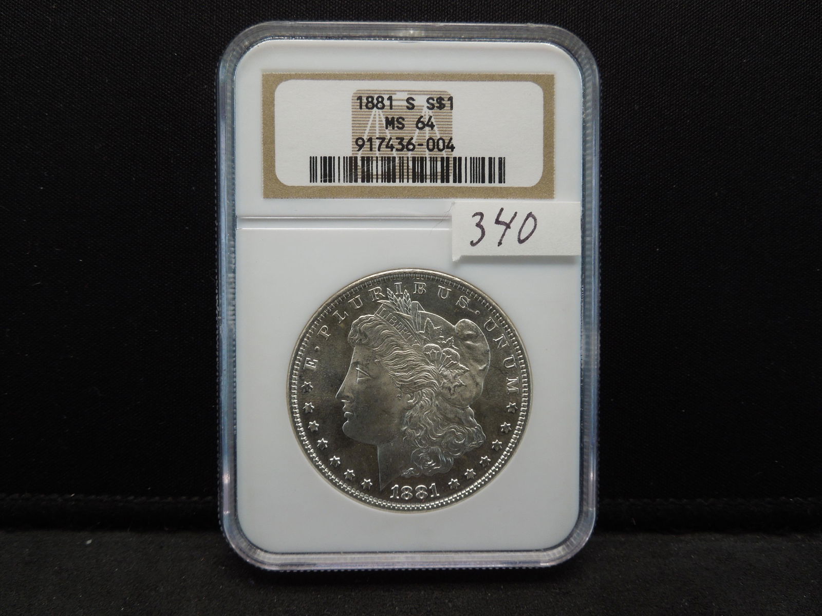 1881-S MS64 Morgan Silver Dollar (1 of 4)