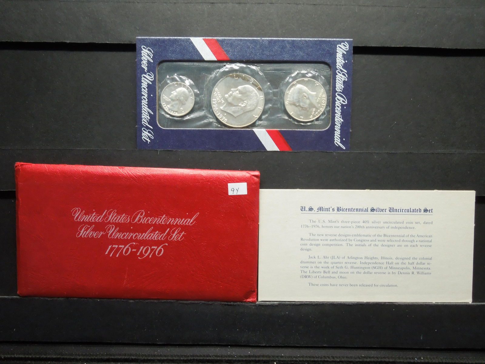 1976 US Bicentennial Silver Uncirculated Set (1 of 4)