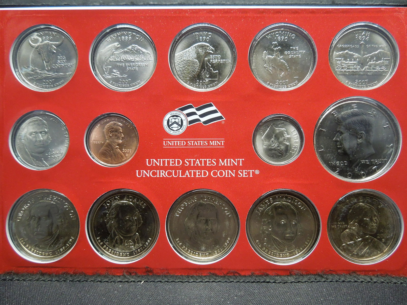 2007 D US Mint Uncirculated Coin Set - $6.91 Face (1 of 4)