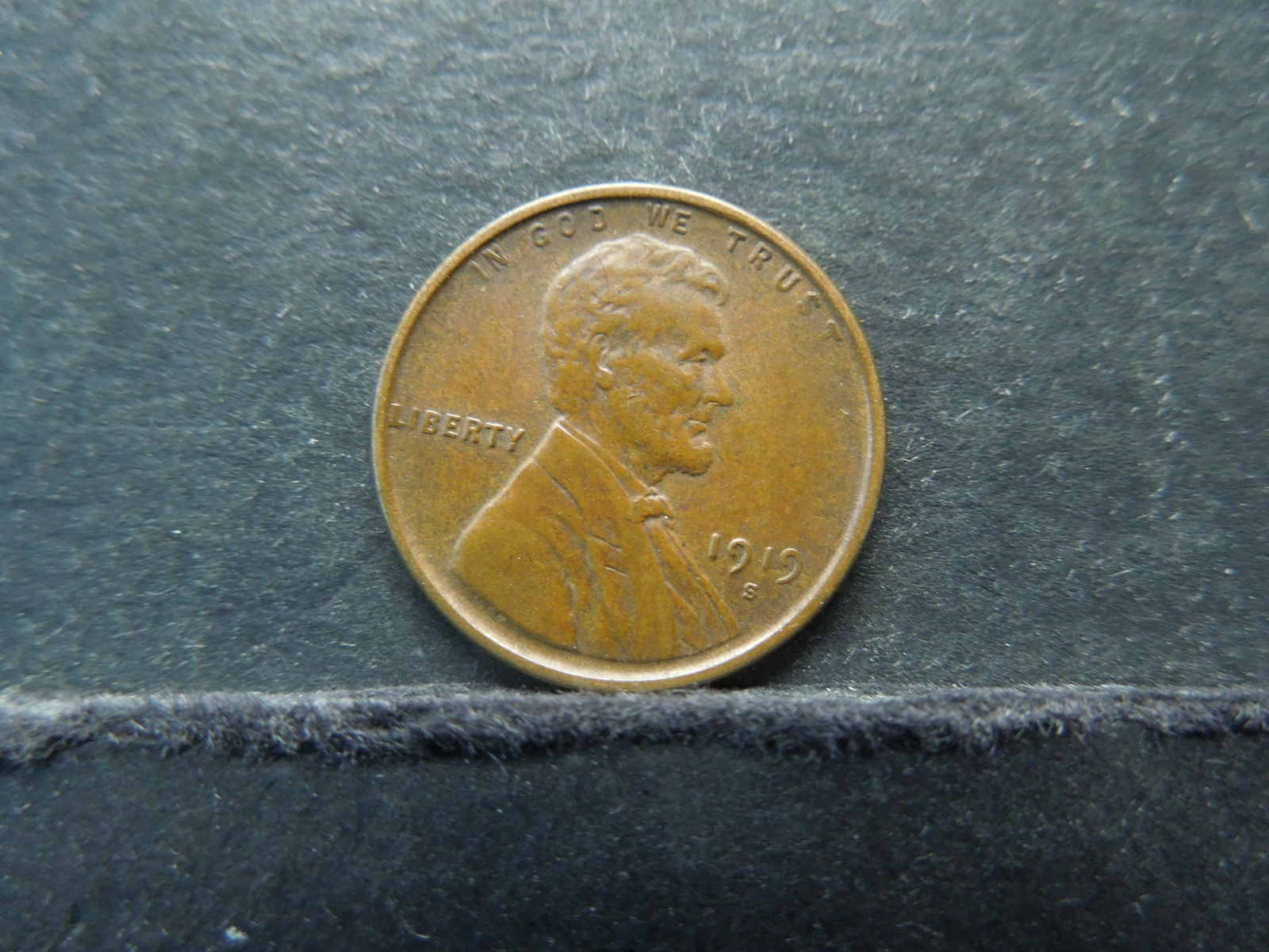 1919 S High Grade Lincoln Wheat Cent (1 of 2)
