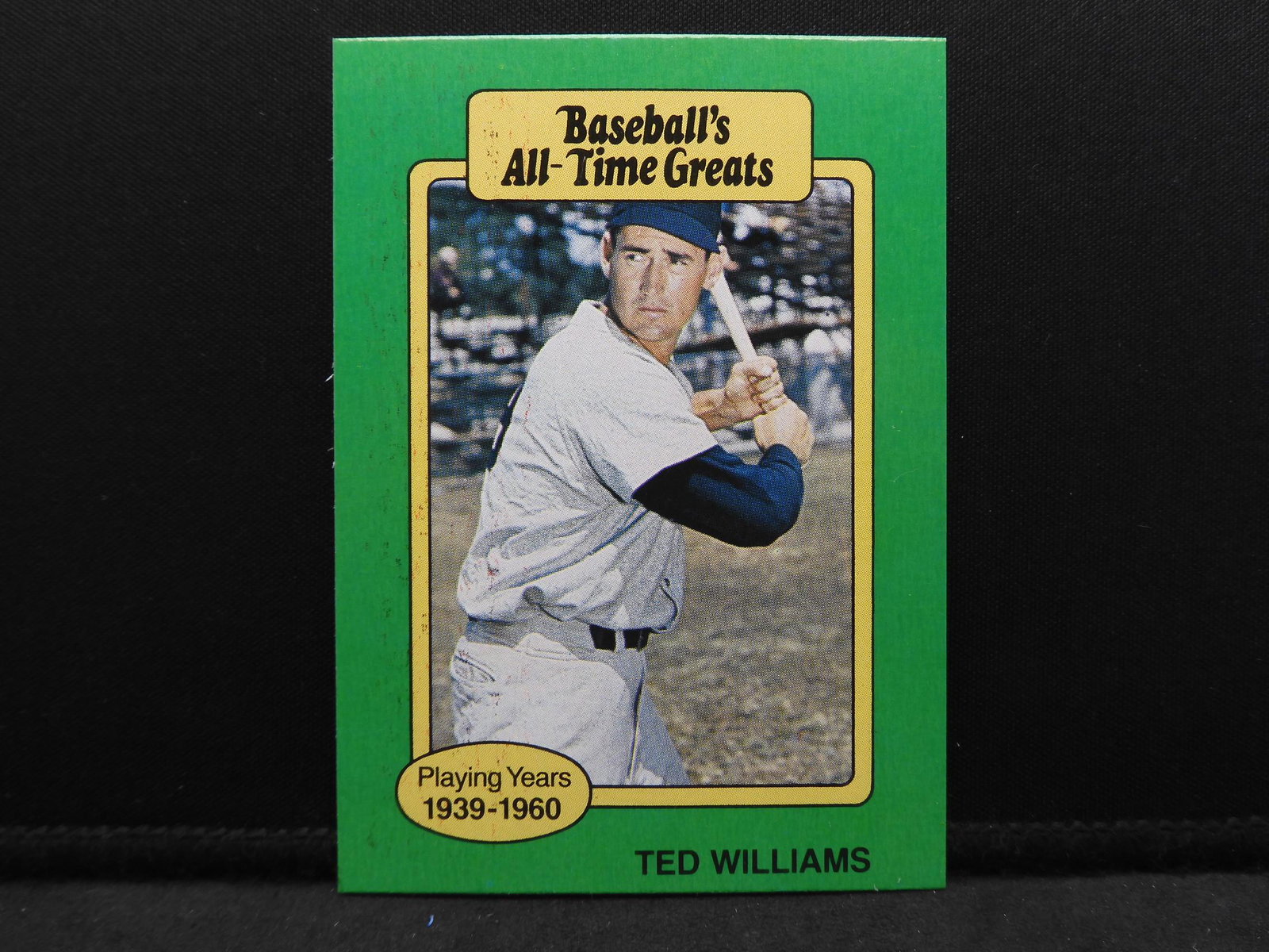 1987 Hy Grade Ted Williams Baseball Card: 1987 Hy Grade Ted Williams Baseball Card