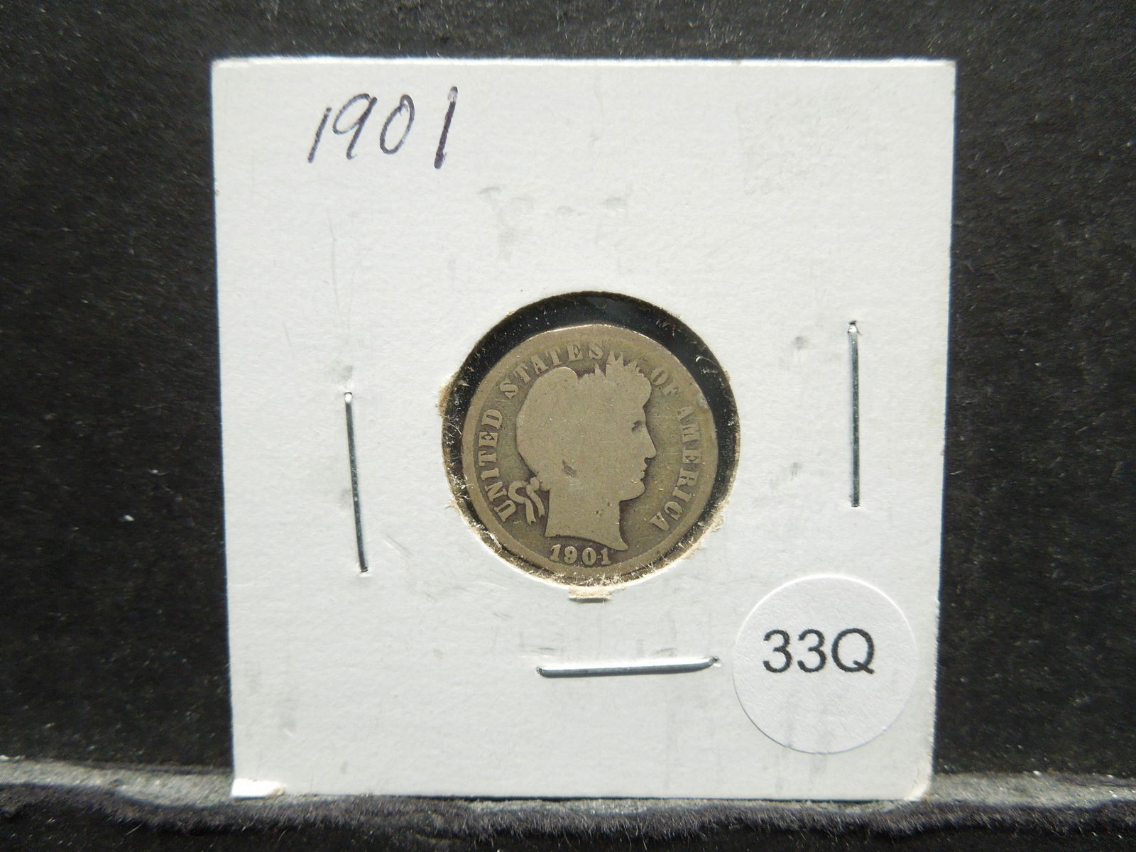 1901 Barber Dime (1 of 3)