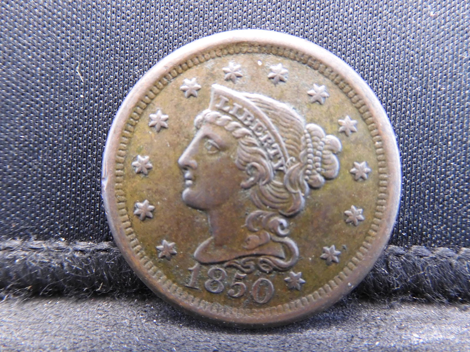 1850 US Large Cent Coronet Head (1 of 2)