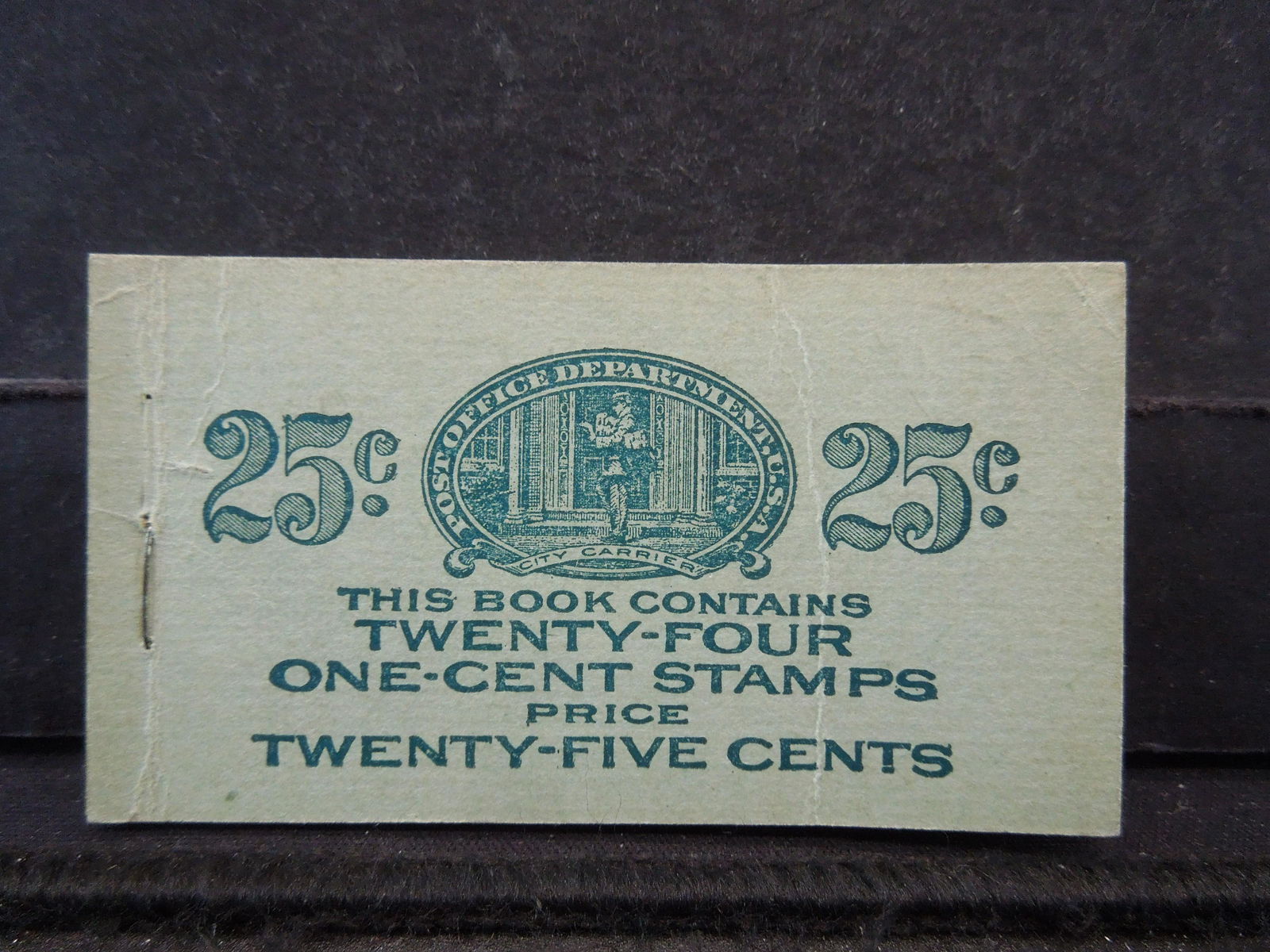 1901 Franklin Book of 1 Cent Stamps - 24 Stamps - RARE (1 of 4)