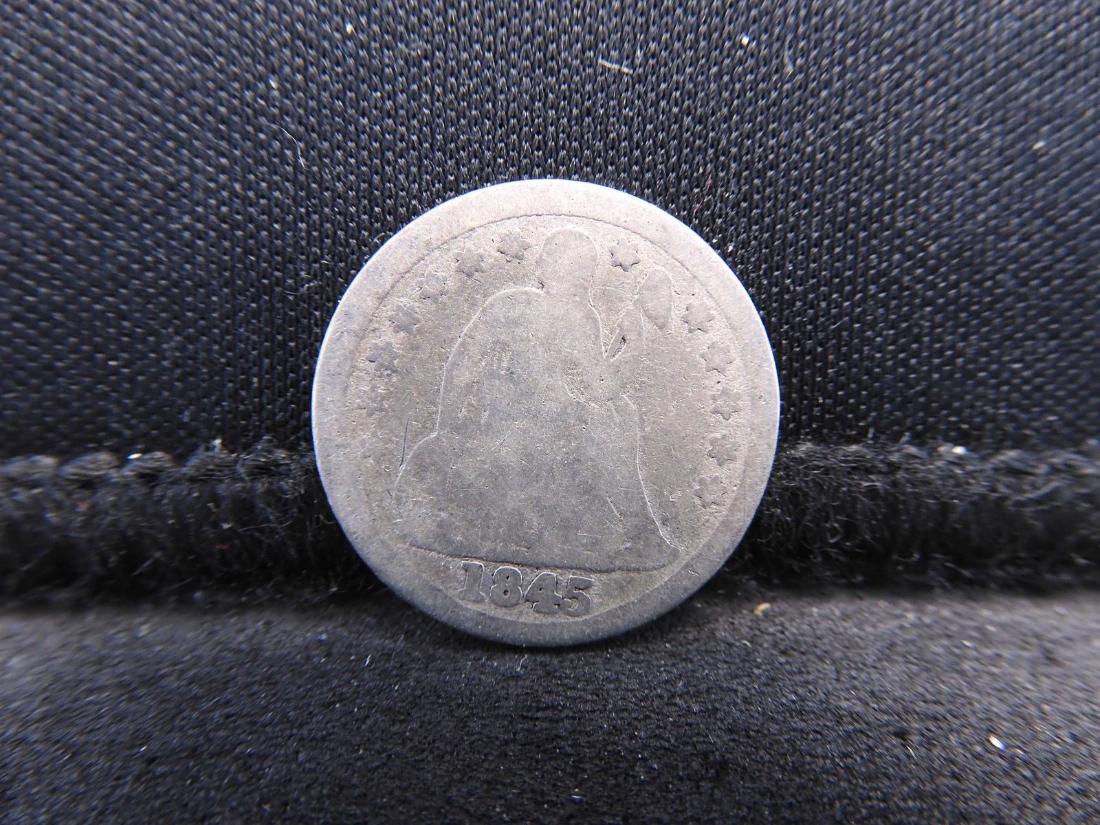 1845 Seated Liberty Dime (1 of 2)