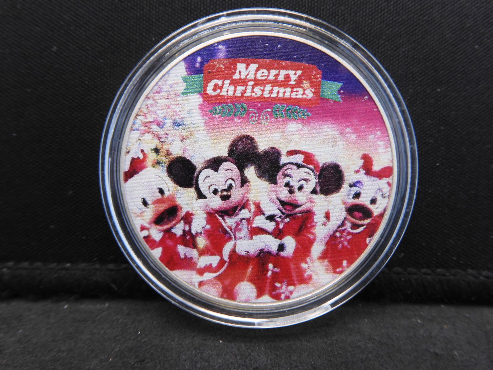 (MICKEY & GANG/MERRY CHRISTMAS),  Encapsulated For (1 of 2)