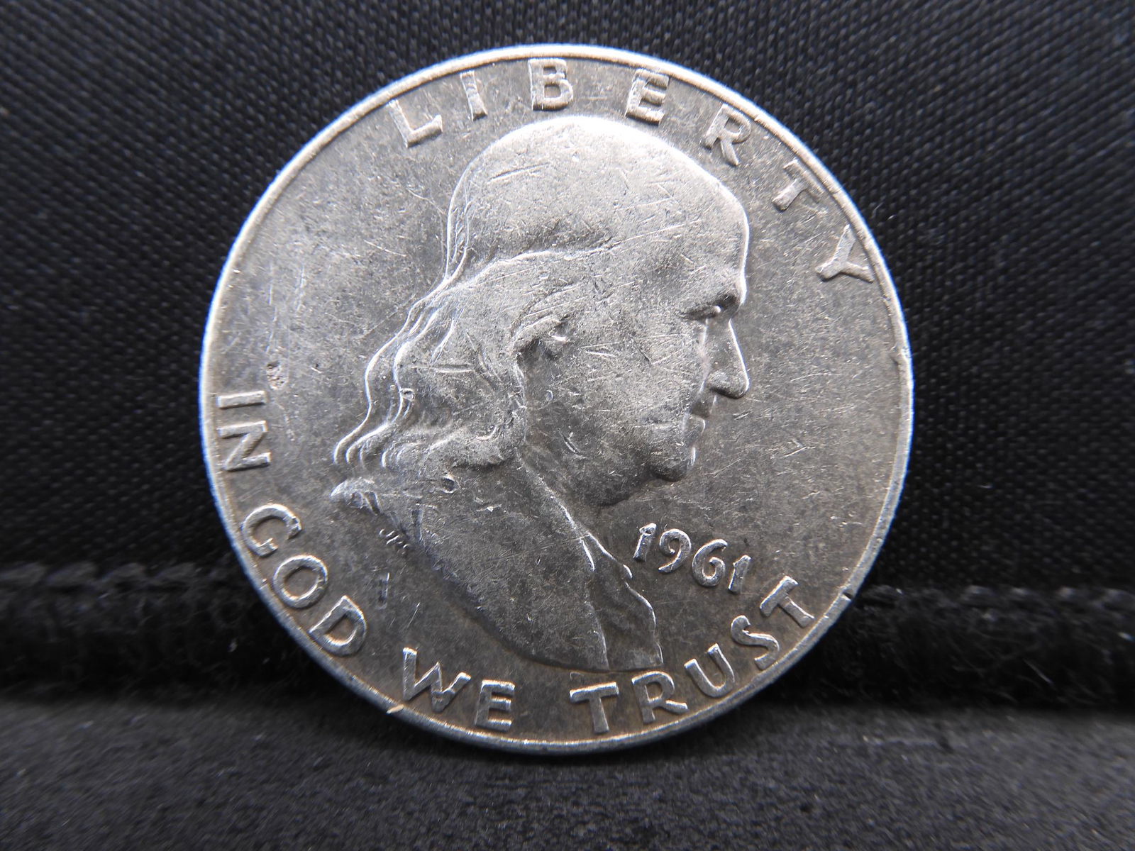 1961-D SILVER (90%) FRANKLIN HALF (1 of 2)