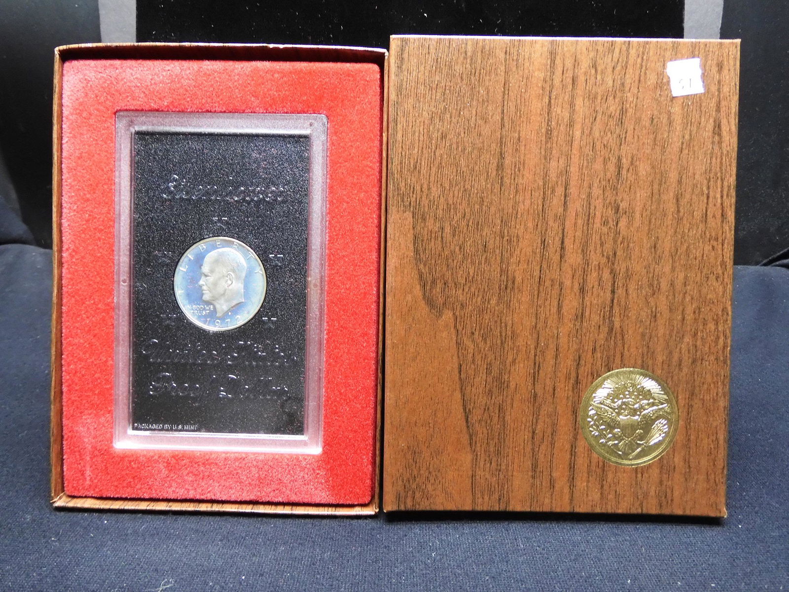 1972 Eisenhower Proof Silver Dollar (1 of 5)