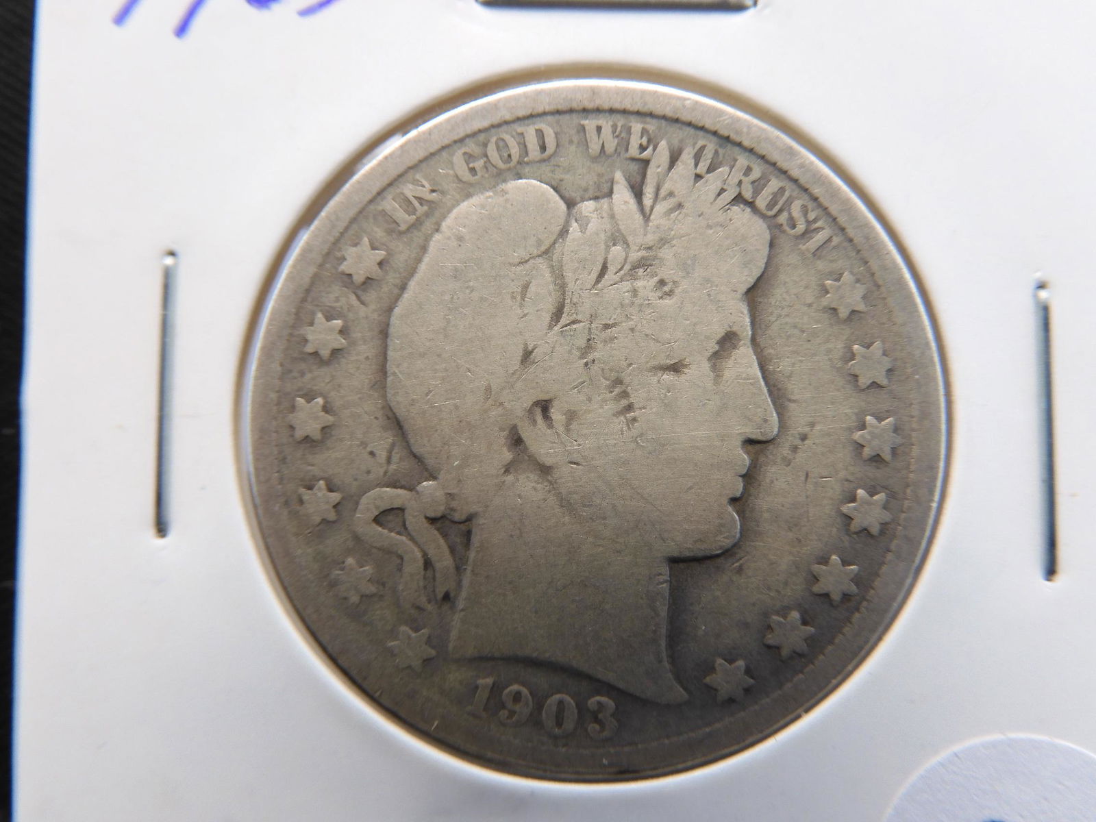 1903 Barber Half Dollar (1 of 3)