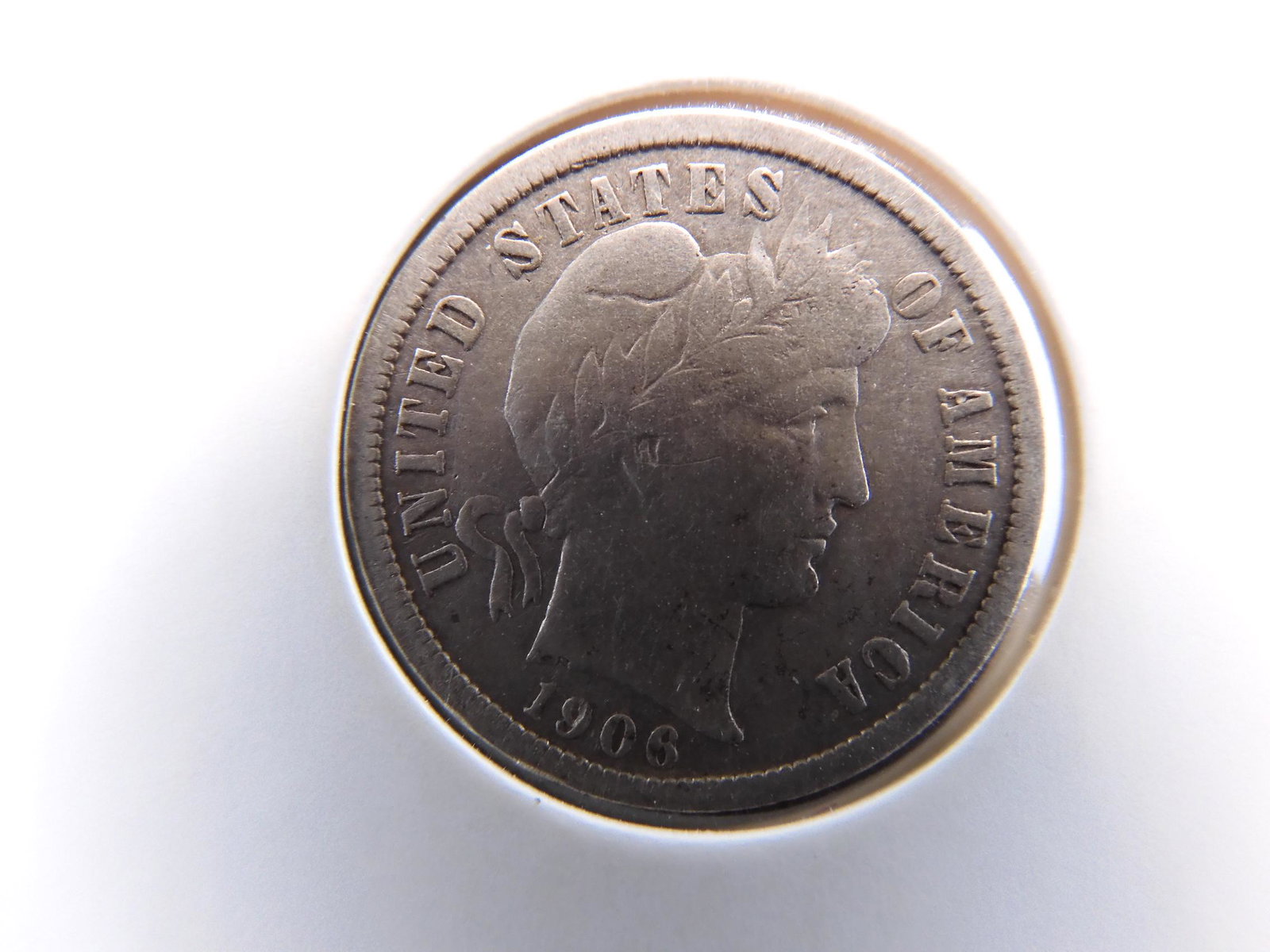 1906 Barber Dime (1 of 3)