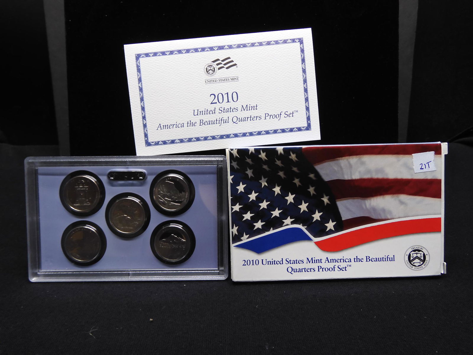 2010 U.S. Mint America the Beautiful Quarters Proof Set (1 of 4)