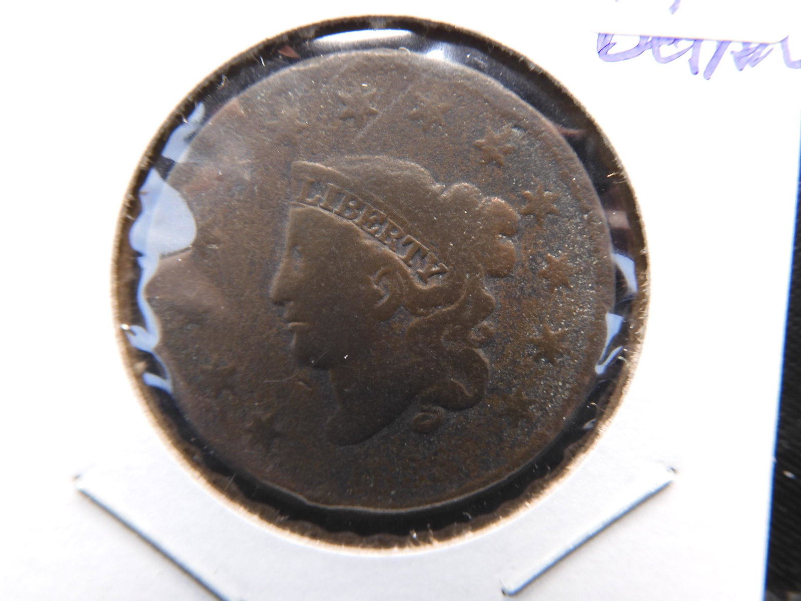 1833 US Large Cent.  VG Detail.  Early 30s are also (1 of 3)