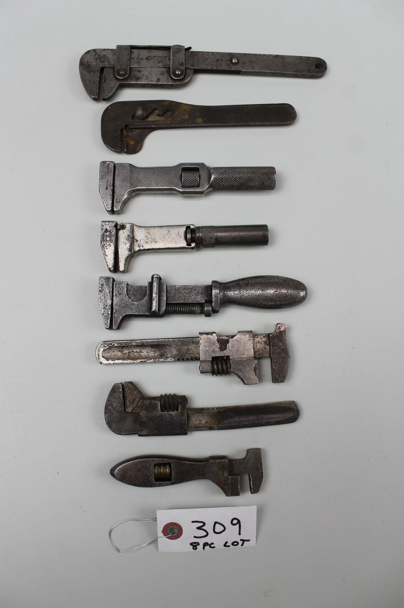 Collection of Bicycle Style Screw Adjust Wrenches (1 of 1)