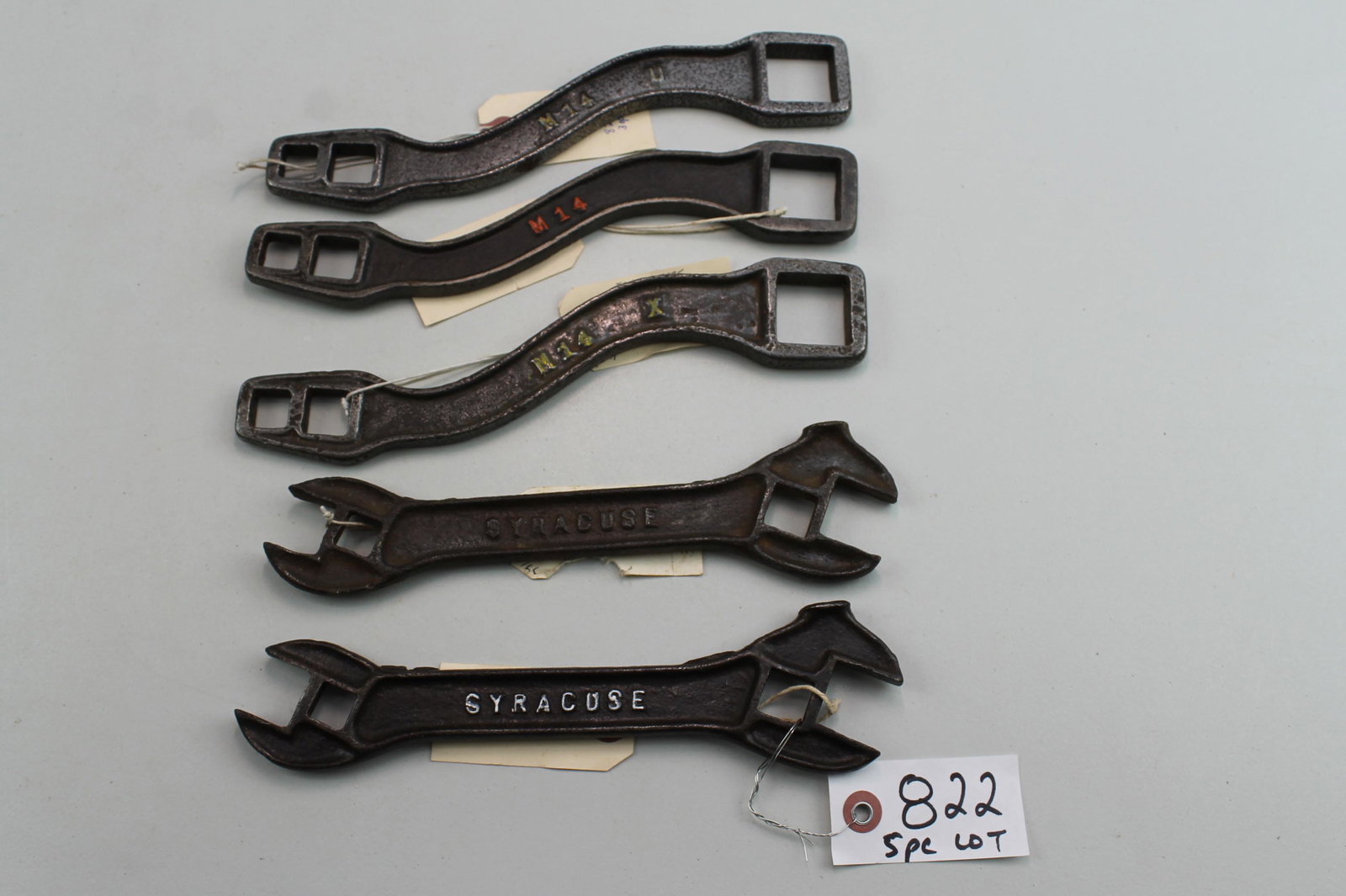 Collection of Syracuse and McGee Wrenches (1 of 2)