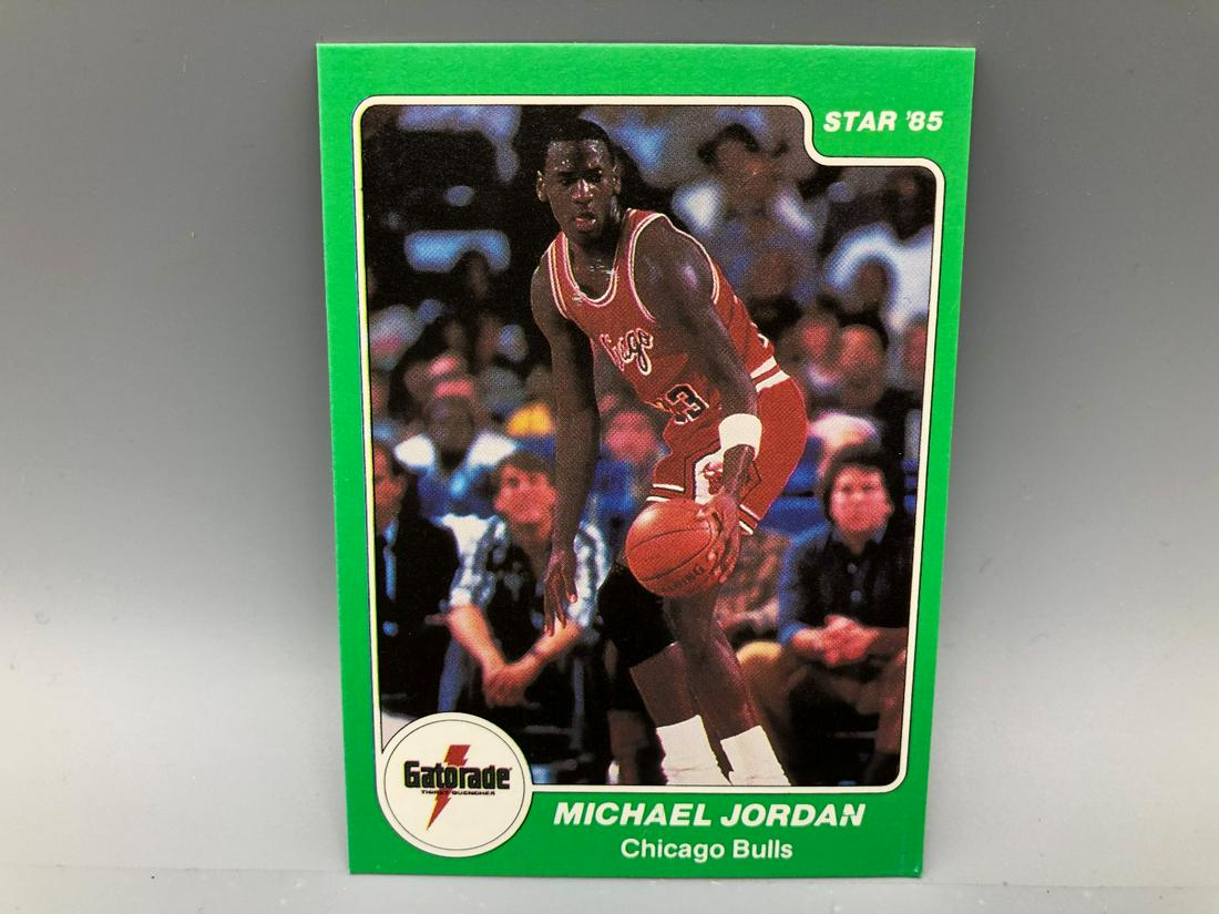 1985 Star Michael Jordan Gatorade Low Production Scarce (1 of 2)