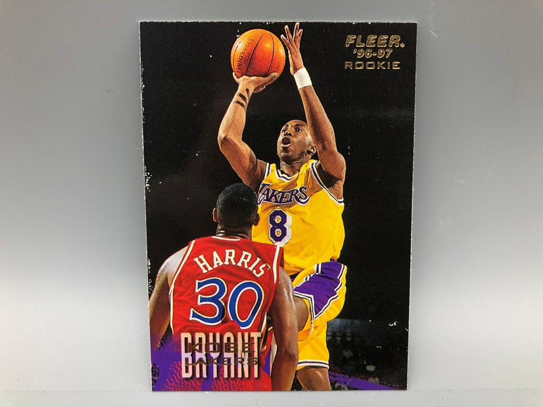1996 Fleer Kobe Bryant #203 Rookie: 1996 Fleer Kobe Bryant #203 Rookie