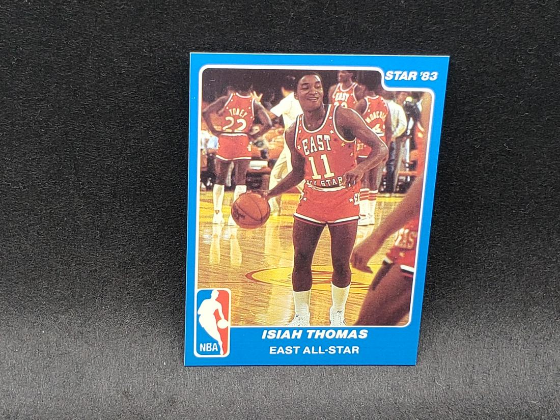 1983 Star Isiah Thomas All-Star #11 Rookie Card Limited (1 of 2)