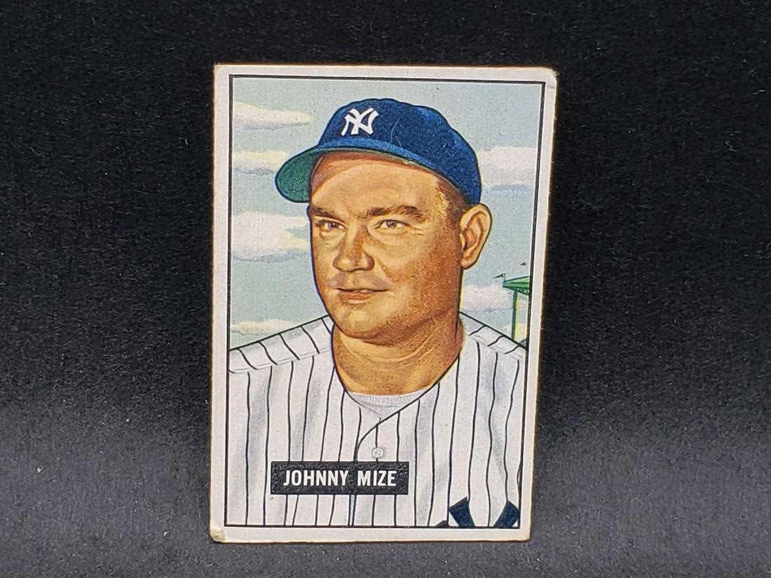 1951 Bowman Johnny Mize #50 HOF (1 of 2)