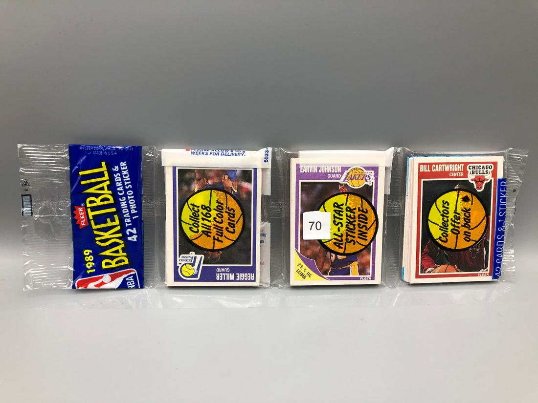 1989 Fleer Basketball Rack Pack Michael Jordan Sticker (1 of 3)